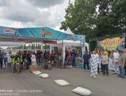 Hj. Ratna Machmud Buka Drag Bike & Drag Race Piala Bupati 2023