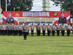 Kapolres Mura Pimpin Langsung Apel Sertijab