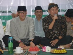 Sandiaga Uno : “Jika Santri Ingin Jadi Pengusaha Harus Gercep, Geber dan Gaspol”