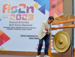 Wahyu Mijaya Resmi Membuka FLS2N PDBK Tingkat Provinsi Jawa Barat Tahun 2023, ini Harapan Kadisdik
