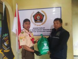 Salurkan Paket Bantuan, Baznas dan PWI KBB Targetkan Ponpes Yatim, Piatu dan Dhuafa Cisarua