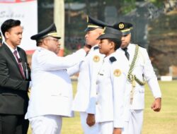 533 Praja Pratama IPDN Dikukuhkan, John Wempi Wetipo: “Kalian Harus Berkomitmen dan Taat Aturan”