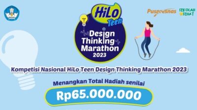 HiLo Teen Design Thinking Marathon 2023, Ajak Siswa SMA Berinovasi untuk Bangun Kebiasaan Hidup Sehat di Sekolah