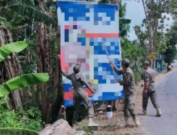 Kurang dari Sebulan, Satpol PP Kebumen Tertibkan 2.835 Reklame