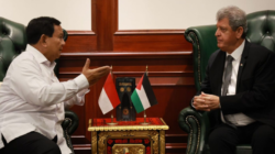 Menhan Prabowo dan Dubes Palestina Bahas Bantuan Kapal RS TNI untuk Palestina