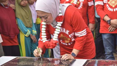 Bupati Purbalingga Resmikan Stadion Mini Gelora Jaka Kusuma