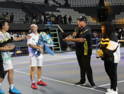 Apresiasi Acara The Juara Tennis, Menpora Dito Harap Sportaiment Terus Bergairah untuk Bangkitkan Industri Olahraga Indonesia