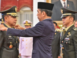Presiden Jokowi Lantik Agus Subiyanto sebagai Panglima TNI