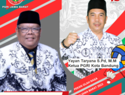 Hari Guru Nasional ke-78, PGRI Kota Bandung Juara Umum ke 3 di POR PGRI Jabar 2023