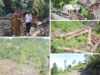 Bupati Humbahas Tinjau Lokasi Diduga Tempat Penyebab Longsor di Desa Simangulampe Kecamatan Baktiraja