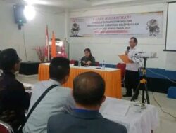 Pengembangan Strategis Kelembagaan Dalam Rangka Pemilu 2024 Dihadiri Oleh SekdaKab Humbahas