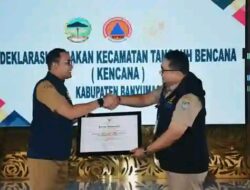 Banyumas Deklarasikan Gerakan Kecamatan Tangguh Bencana