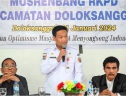 Wakil Bupati Dr. Oloan Paniaran Nababan, SH., M.H Hadiri Musrenbang Kecamatan Doloksanggul