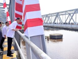 Presiden Jokowi Resmikan Duplikasi Jembatan Kapuas 1 Kota Pontianak