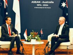 Presiden Jokowi Sampaikan Empat Poin Utama untuk Perkuat Kerja Sama Bilateral kepada PM Australia
