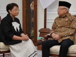 Laporkan Perkembangan Situasi Konflik Iran-Israel, Menlu Temui Wapres