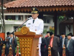 Upacara Peringatan Hari Otonomi Daerah ke-XXVIII, Ini Pesan Pj Bupati Banyumas