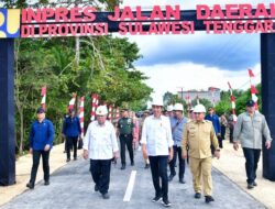 Resmikan Pelaksanaan Inpres Jalan Daerah di Sulawesi Tenggara, Presiden: “Percepat Mobilitas Warga dan Logistik”
