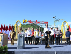 Presiden Jokowi Resmikan Bendungan Tiu Suntuk di Kabupaten Sumbawa Barat
