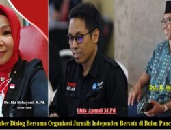 Semarak di Bulan Pancasila 2024, Organisasi Jurnalis Independen Bersatu Dialog Bersama 3 Narasumber