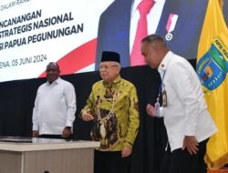 Canangkan PSN dan Program Strategis Provinsi Papua Pegunungan, Wapres Tekankan Empat Strategi Khusus