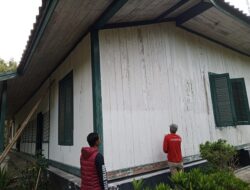 Pengecatan Karaton Sumedang Larang Berproses Signifikan yang Dikerjakan oleh CV Nurfallah Jaya