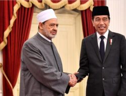 Presiden Jokowi Sambut Kunjungan Grand Syekh Al Azhar, Tekankan Perdamaian dan Toleransi