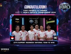 Juara Tri H3RO Esports 5.0 Mewakili Indonesia di World Esports Championship 2024