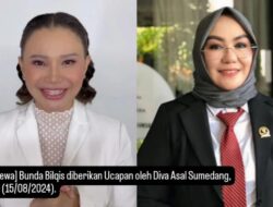 Hj. Yuslita Sumartini Bilqis Terima Ucapan Selamat dari Rossa Diva Sumedang Atas Pelantikannya Sebagai Legislator