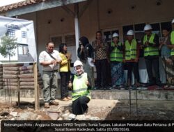 Anggota DPRD Terpilih Sonia Sugian Berharap Awal dari Peletakan Batu Pertama Menjadi Awal Suatu Kebaikan