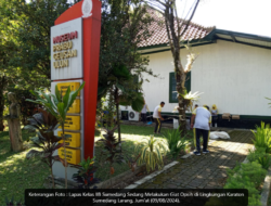 Lapas Kelas IIB Sumedang Lakukan Giat Opsih di Lingkungan Karaton Sumedang Larang