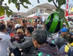 Sopir Angkot dan Ojol Di Kota Sukabumi Terlibat Bentrokan, 1 Orang Driver Ojol Terluka dan 1 Unit Angkot 08 Rusak