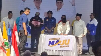Pasangan Muraz – Andri Mendaftar ke KPU Kota Sukabumi