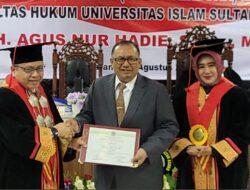 Sekda Banyumas Berhasil Raih Doktor di Unisula Semarang, Kaji Parkir Berbasis Nilai Keadilan