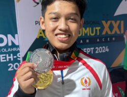 Alif Satria Bahari Atlet Menembak Banyumas Sumbang Emas Untuk Jateng Pada Event PON 2024
