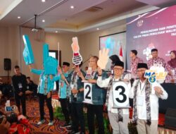 Ayep Zaki – Bobby Maulana Mendapat No Urut 2 Pada Pengundian dan Penetapan No Urut Paslon Peserta Pilkada Kota Sukabumi 2024