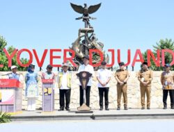 Presiden Jokowi Resmikan Flyover Djuanda, Jembatan, Hingga Jalan Daerah di Jawa Timur