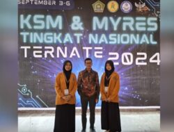 Siswa MAN I Kota Sukabumi, Nurisma Aulani dan Arfi Aulia, Raih Medali Perunggu Pada Ajang MYRES Tingkat Nasional