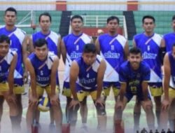 Tim Bola Voli Putra Dinas Perhubungan Kota Sukabumi Juara II Turnamen Bola Voli Dishub se Jabar