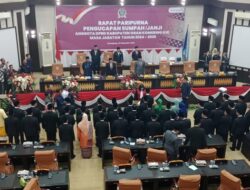 45 Anggota DPRD Kabupaten Ogan Komering Ilir Periode 2024-2029 Resmi Dilantik