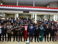 Pimpinan DPRD OKI Definitif Dilantik