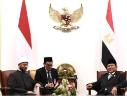 Presiden Prabowo Subianto Terima Kunjungan Utusan Khusus Persatuan Emirat Arab dan Mesir di Istana Merdeka