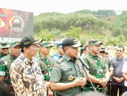 Panglima TNI Resmikan Pembangunan 20 Pompa Hidram di Rawalo