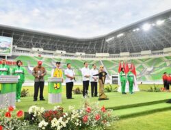 Presiden Jokowi Resmikan Stadion Utama Sumatera Utara