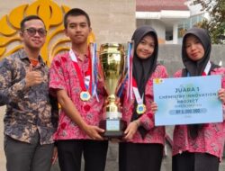 Alhamdulillah, MAN 1 Kota Sukabumi Juara 1 Nasional Lomba Chemistry Innovation Project Yang Diselenggarakan di Universitas Indonesia