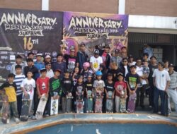 Calon Walikota Sukabumi, Bobby Maulana Hadiri Anniversary Ke 16, Merdeka Skate Park Kota Sukabumi