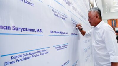 Disdik Jabar Berkomitmen Wujudkan Wilayah Bebas dari Korupsi dan Wilayah Birokrasi Bersih