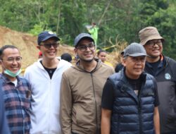 Didampingi Pasangan Ayep Zaki – Bobby Maulana, Wakil Ketua DPR RI, Kunjungi Korban Bencana Alam Di Kab.Sukabumi