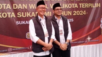 KPU Kota Sukabumi Tetapkan Pasangan Ayep Zaki – Bobby Maulana Sebagai Pemenang Pilkada Kota Sukabumi 2024