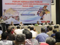 Pj. Bupati Banyumas Buka Forum Konsultasi Publik Rancangan Awal RKPD 2026